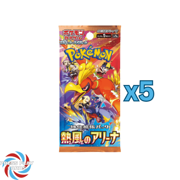 [Live] x5 Heat Wave Arena Booster Pack
